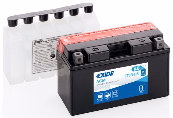 Аккумулятор для мототехники EXIDE ET7B-BS