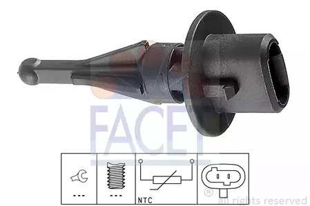 Датчик температуры воздуха FACET 10.4010