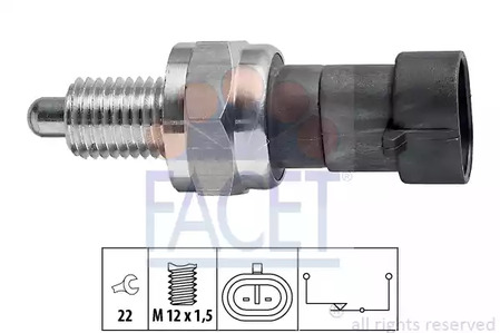 Датчик заднего хода FACET 7.6109
