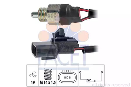Датчик заднего хода FACET 7.6202