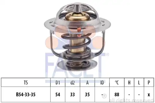 Термостат FACET 7.8248S