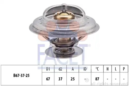 Термостат FACET 7.8256S