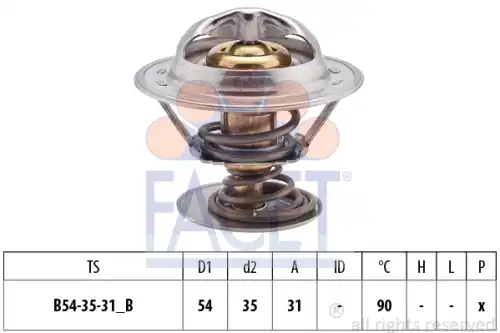 Термостат FACET 7.8307S
