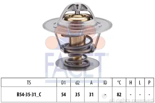 Термостат FACET 7.8380S