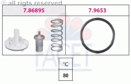 Термостат FACET 7.8689
