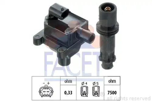 Катушка зажигания FACET 9.6287K