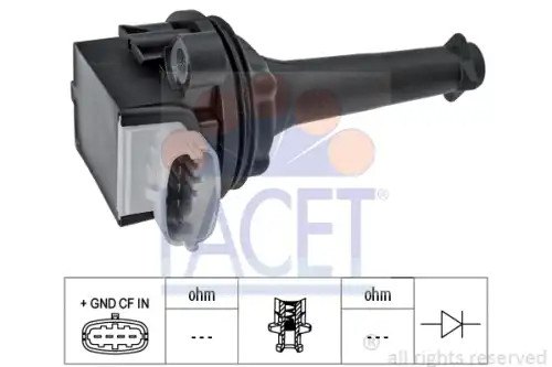 Катушка зажигания FACET 9.6378