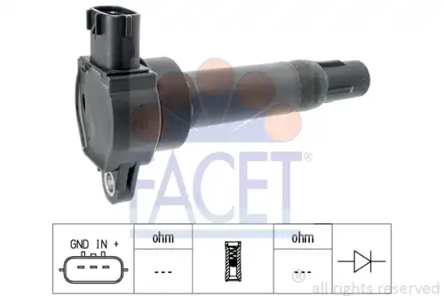 Катушка зажигания FACET 9.6403