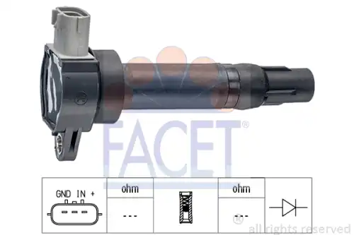 Катушка зажигания FACET 9.6405