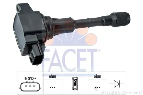Катушка зажигания FACET 9.6433