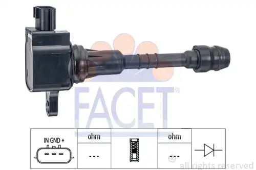 Катушка зажигания FACET 9.6457