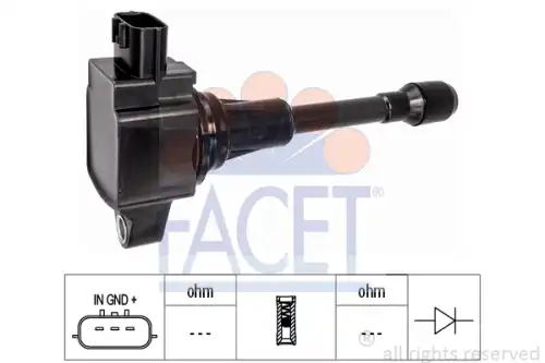 Катушка зажигания FACET 9.6517