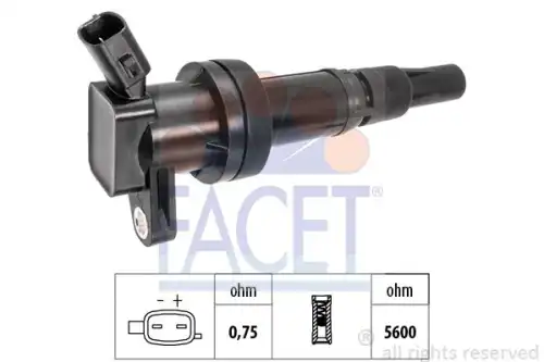 Катушка зажигания FACET 9.6522