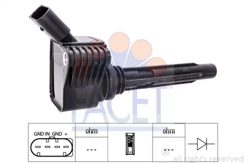 Катушка зажигания FACET 9.6530