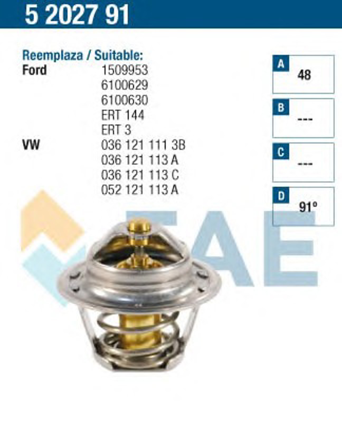 Термостат FAE 5202791