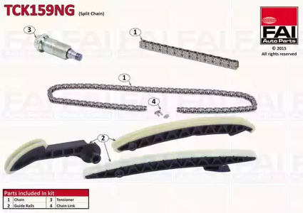 Комплект цели привода распредвала FAI AUTOPARTS TCK159NG