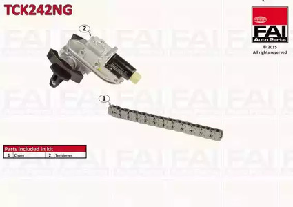 Комплект цепи грм FAI AUTOPARTS TCK242NG