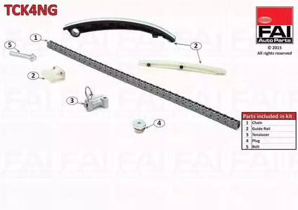 Комплект цели привода распредвала FAI AUTOPARTS TCK4NG