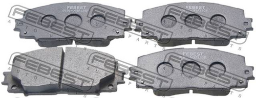 Тормозные колодки FEBEST 0101-NSP130F