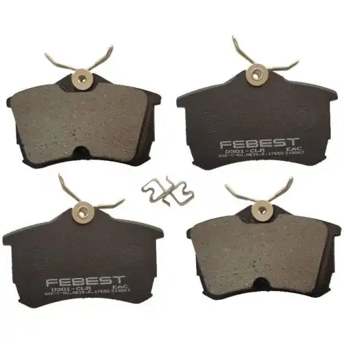 Колодки тормозные задние комплект FEBEST 0301-CLR
