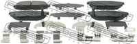 Колодки тормозные задние комплект FEBEST 0801-G12R