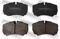 Колодки тормозные задние FEBEST 2101-TT9RWDR