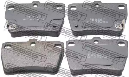 Колодка тормозная дисковая комплект FEBEST 0101-ACA20R