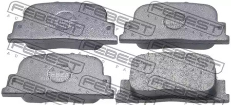 Тормозные колодки FEBEST 0101-MCV20R