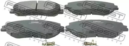 Тормозные колодки FEBEST 0201-J11EF