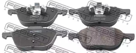 Колодка тормозная дисковая комплект передний FEBEST 0501-CRF