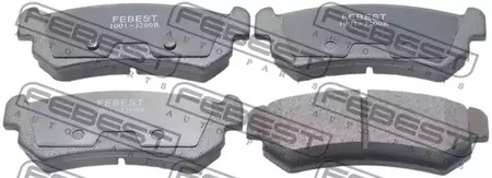 Тормозные колодки FEBEST 1001-J200R