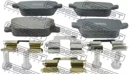 Тормозные колодки FEBEST 2101-CA2R