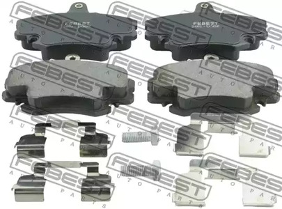 Тормозные колодки FEBEST 2401-LOGF