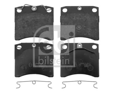 Комплект тормозных колодок дискового тормоза FEBI BILSTEIN 16200