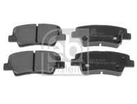 Колодки дисковые задние FEBI BILSTEIN 116336