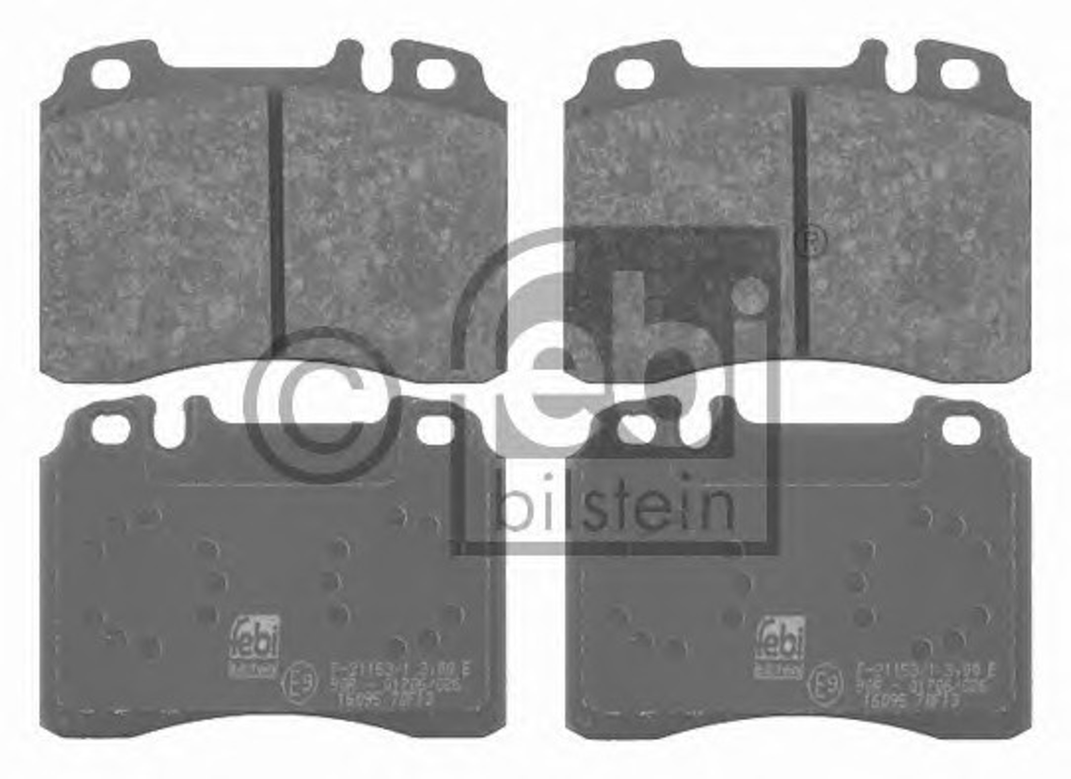 Тормозные колодки FEBI BILSTEIN 16095