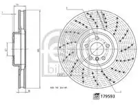 Тормозной диск FEBI BILSTEIN 179593