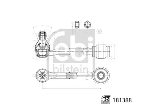 Рычаг FEBI BILSTEIN 181388