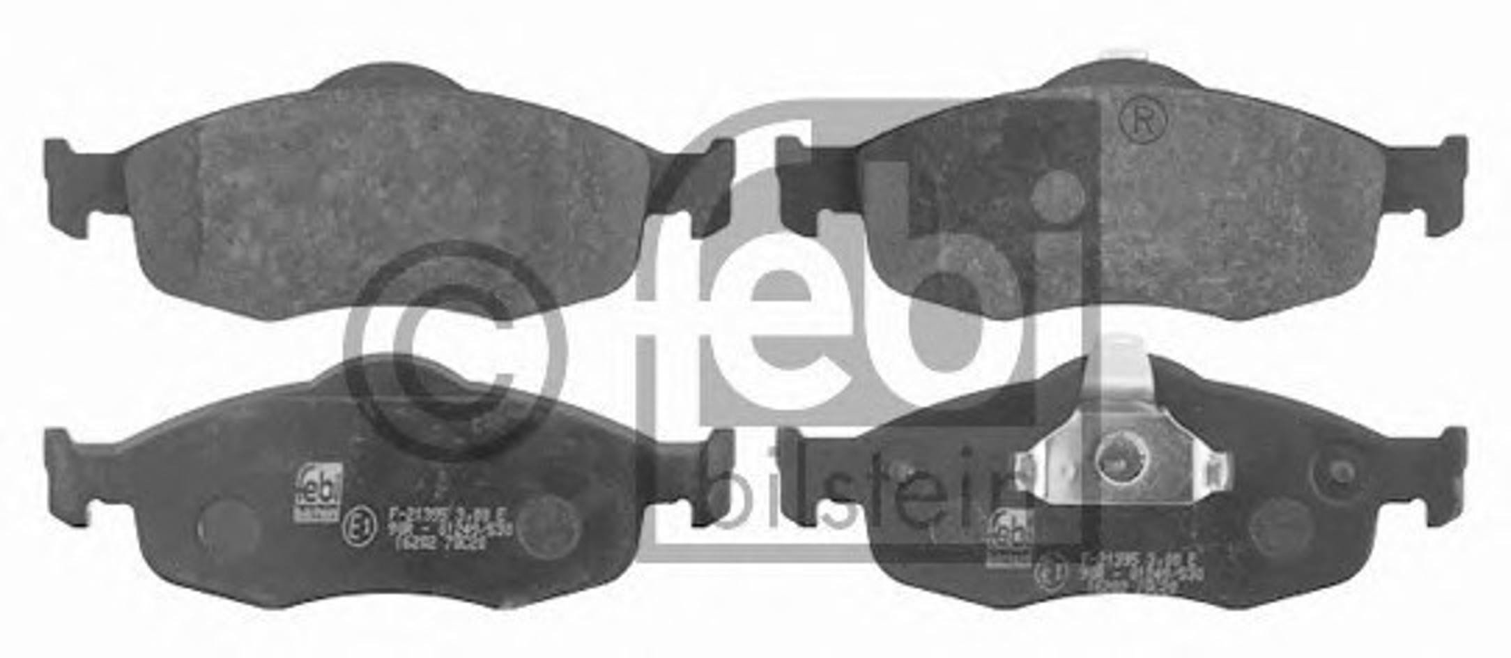 Колодки тормозные дисковые FEBI BILSTEIN 16202