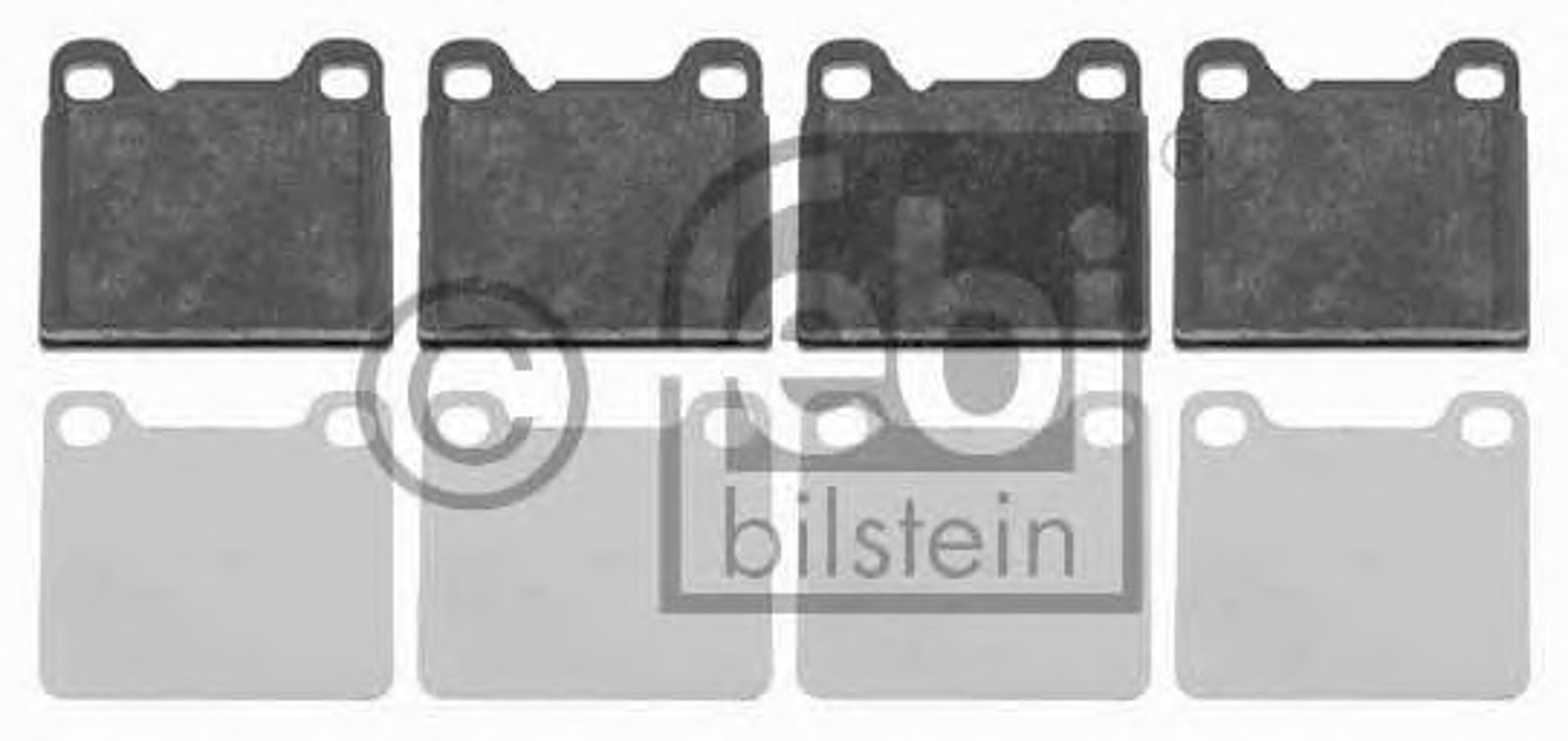 Колодки тормозные дисковые FEBI BILSTEIN 16231