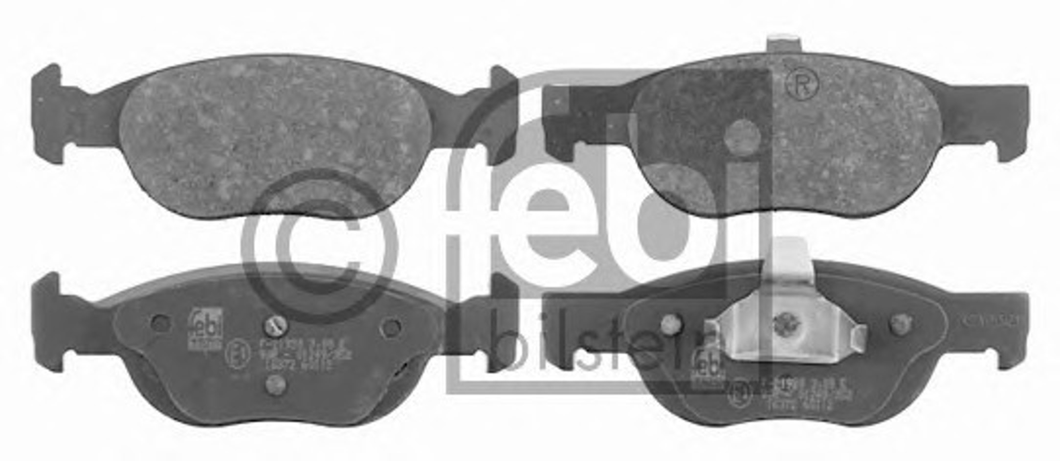 Колодки тормозные дисковые FEBI BILSTEIN 16372