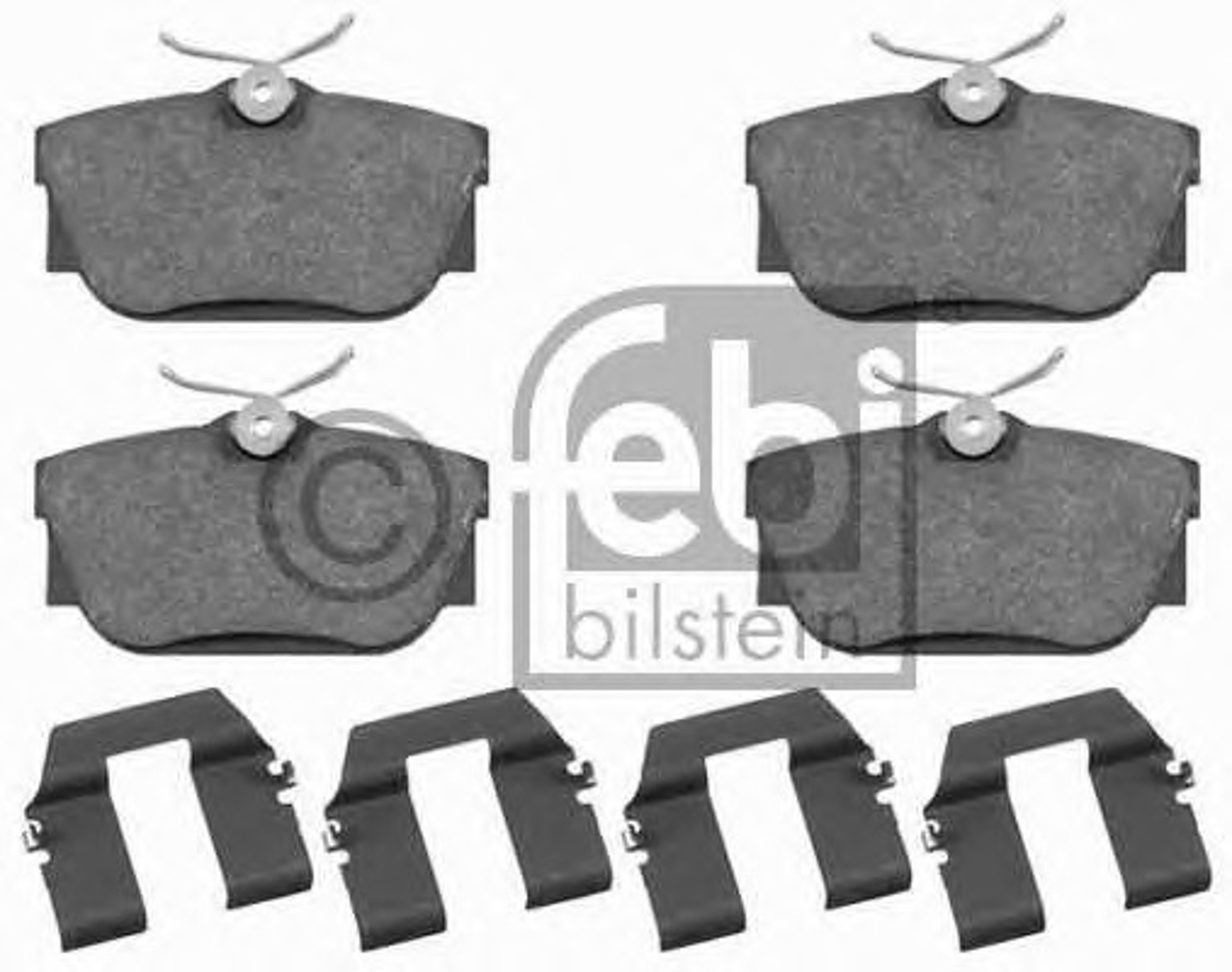 Колодка тормозная дисковая комплект FEBI BILSTEIN 16382