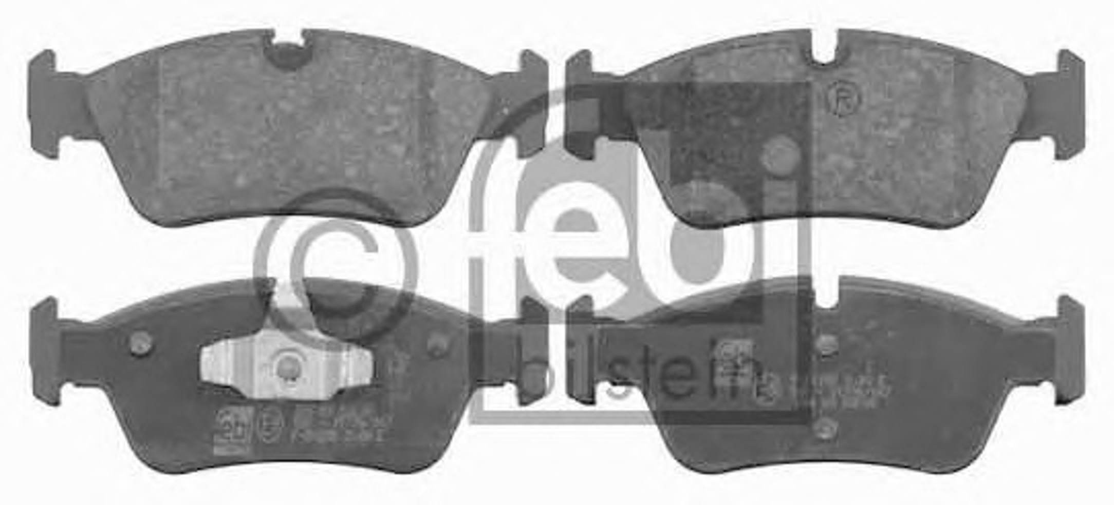 Колодки тормозные дисковые FEBI BILSTEIN 16531