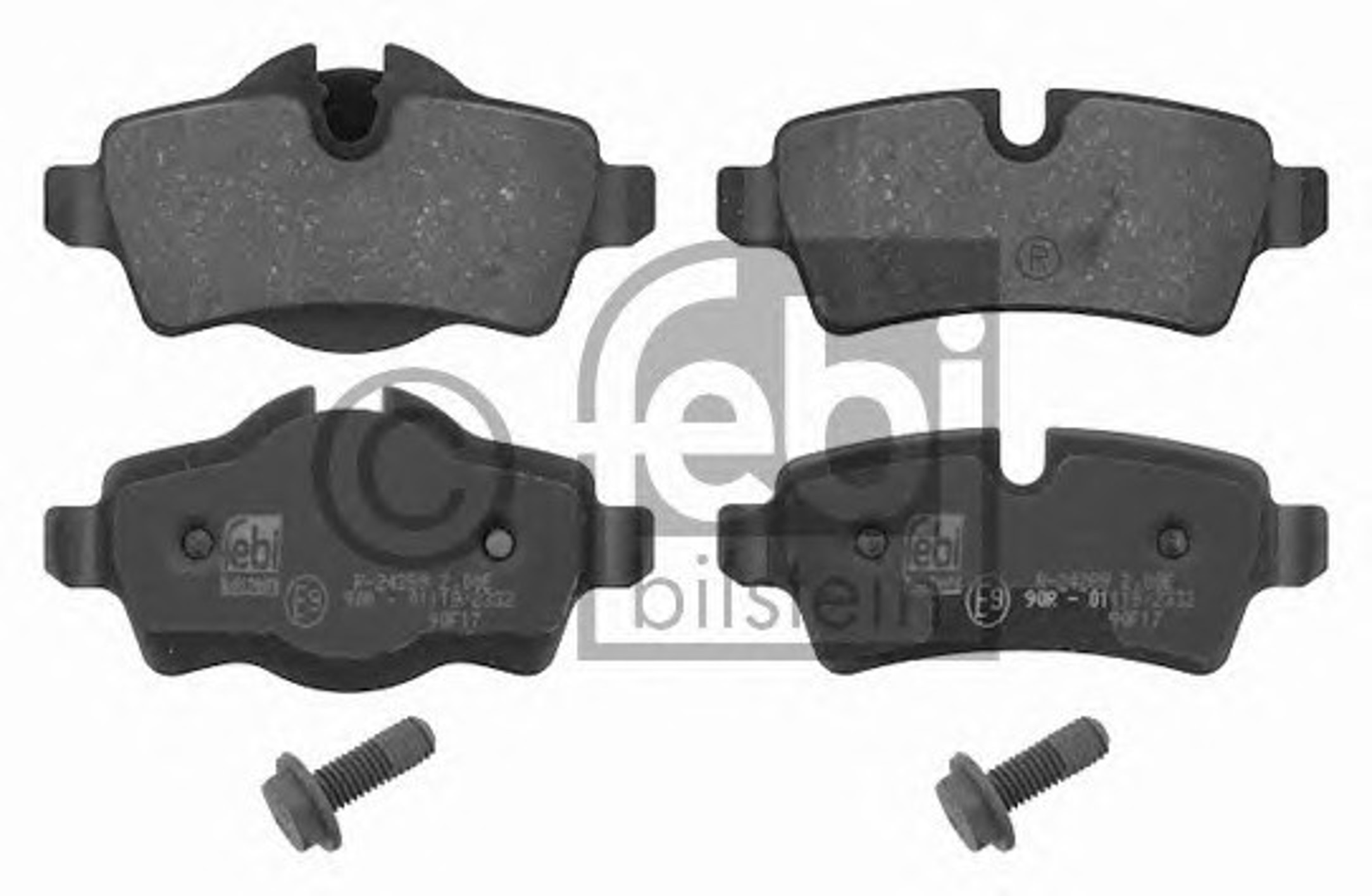 Колодки тормозные дисковые FEBI BILSTEIN 16742