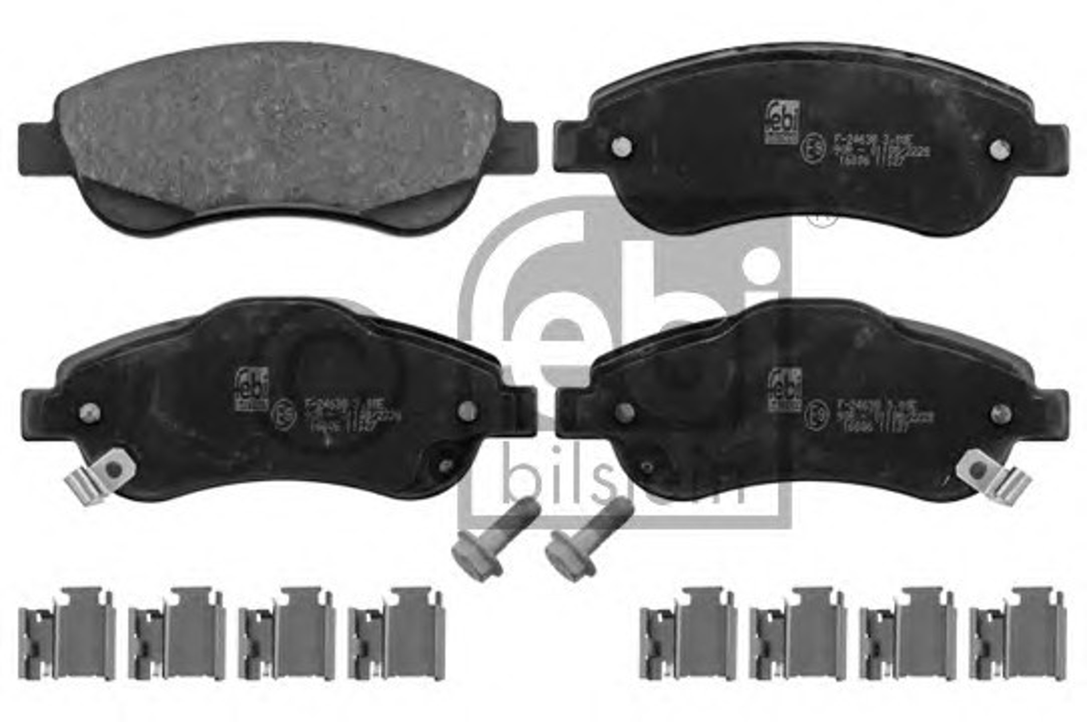 Колодки тормозные дисковые FEBI BILSTEIN 16806