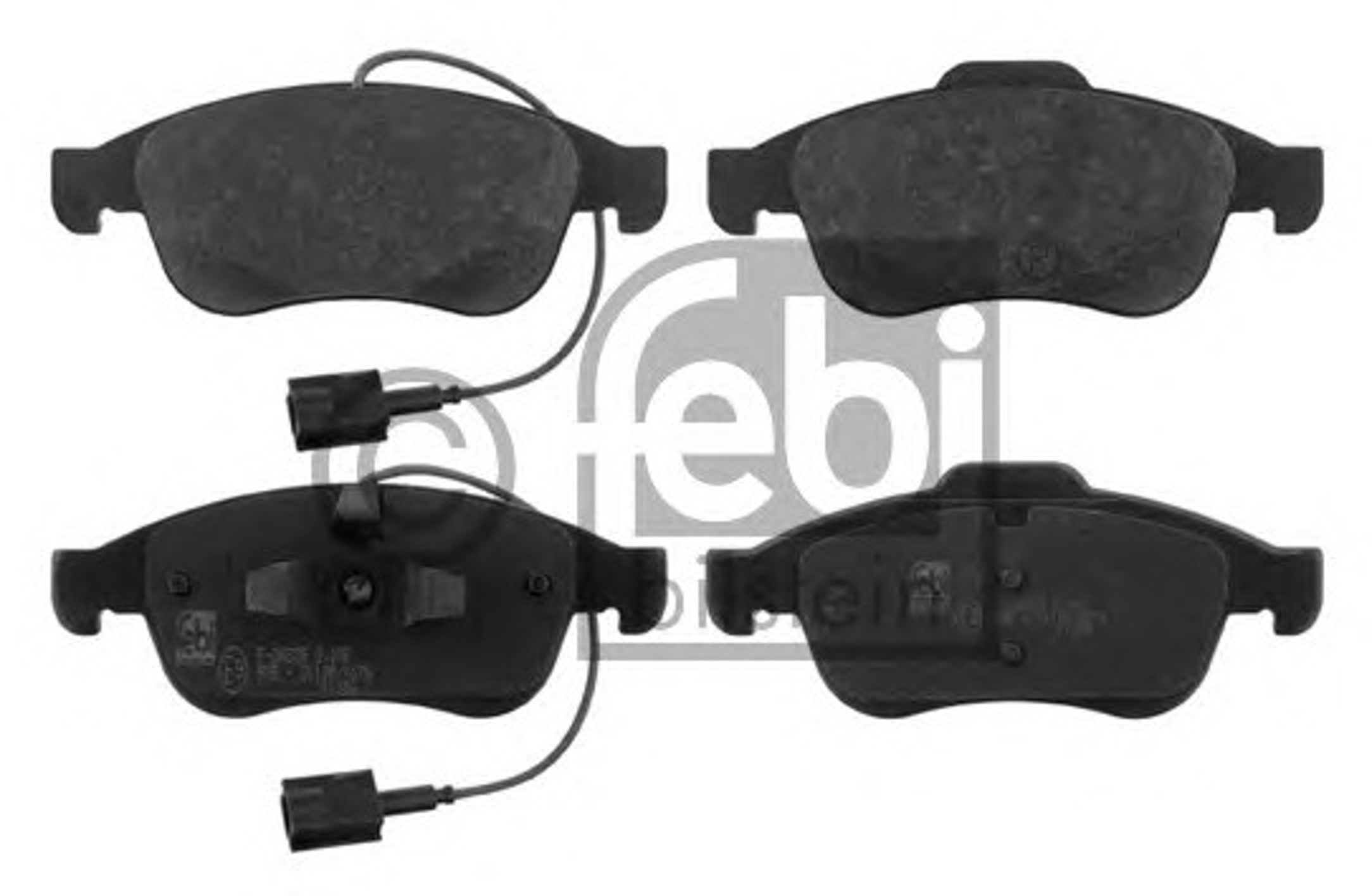 Колодки тормозные дисковые FEBI BILSTEIN 16828