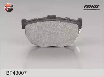 Комплект тормозных колодок дискового тормоза FENOX BP43007