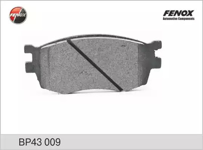 Комплект тормозных колодок дискового тормоз FENOX BP43009