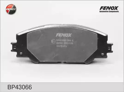 Колодки тормозные FENOX BP43066
