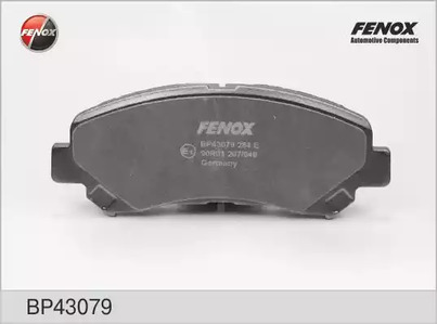 Комплект тормозных колодок дискового тормоза FENOX BP43079